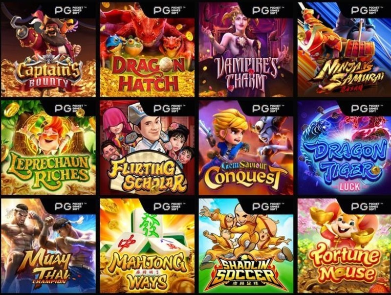 Kho trò chơi hấp dẫn tại Slot PG Game 