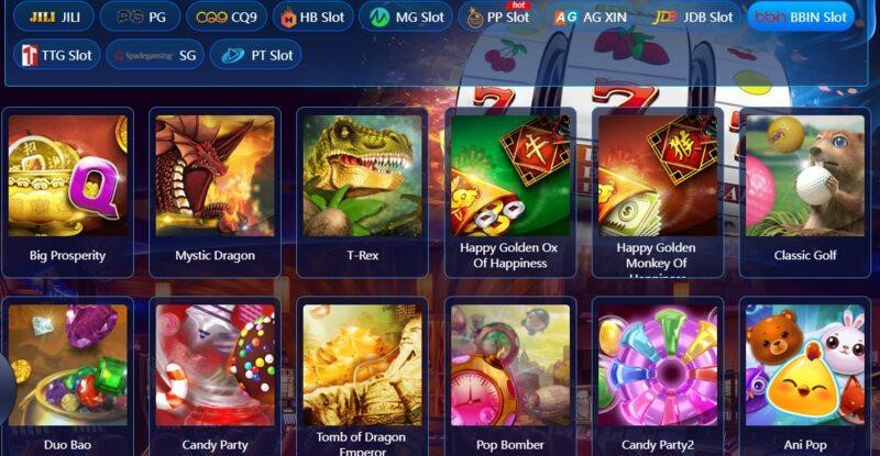 Giới thiệu về sảnh BBIN slot