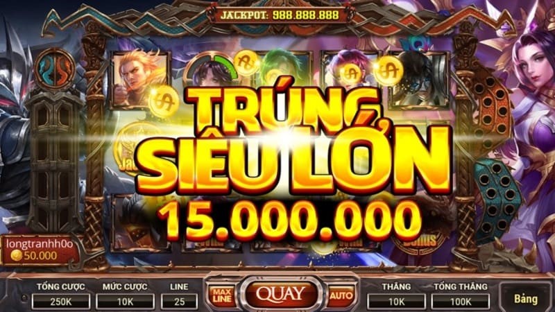 Mẹo quay nổ hũ trúng Jackpot khủng tại Uk88